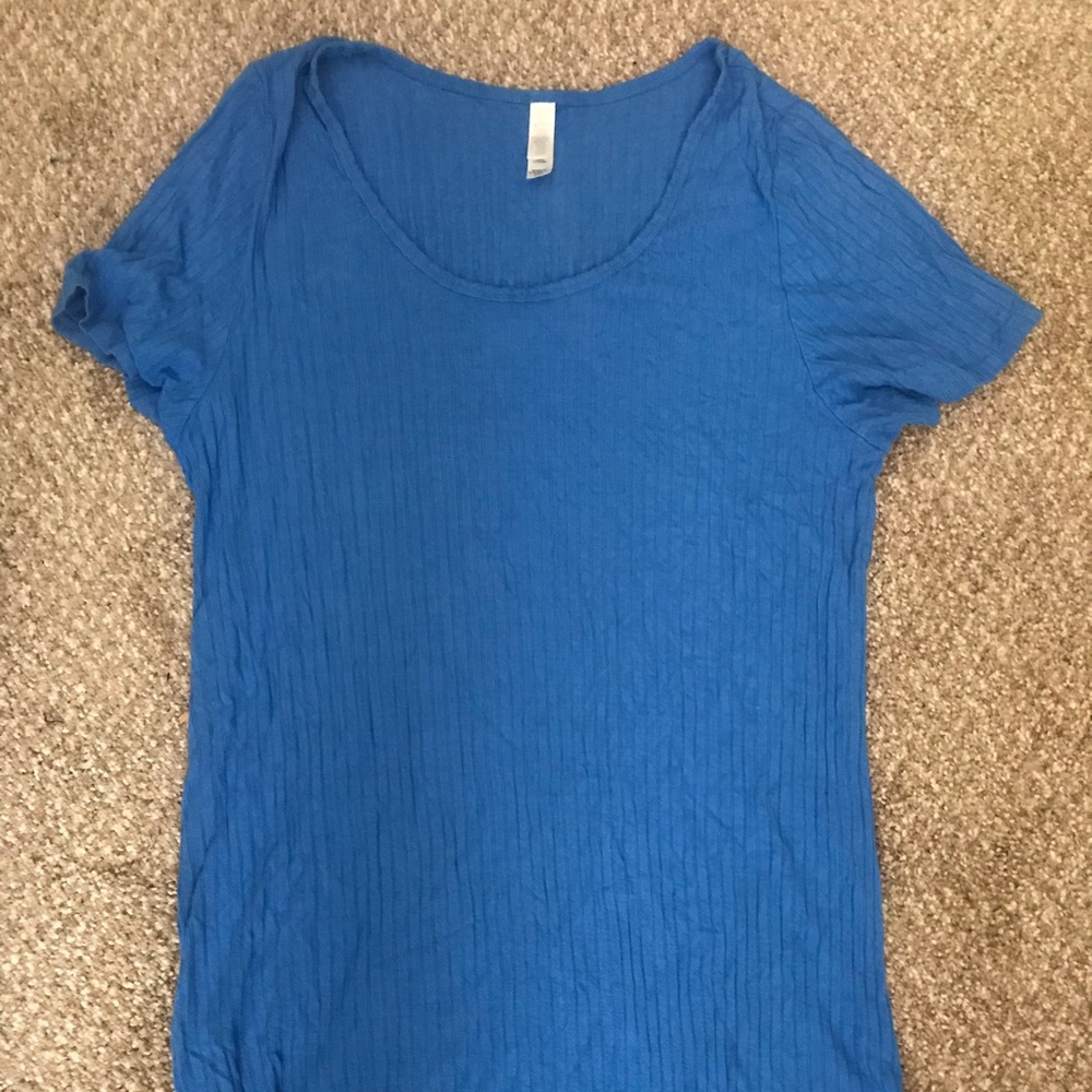 Lularoe top 2xl blue